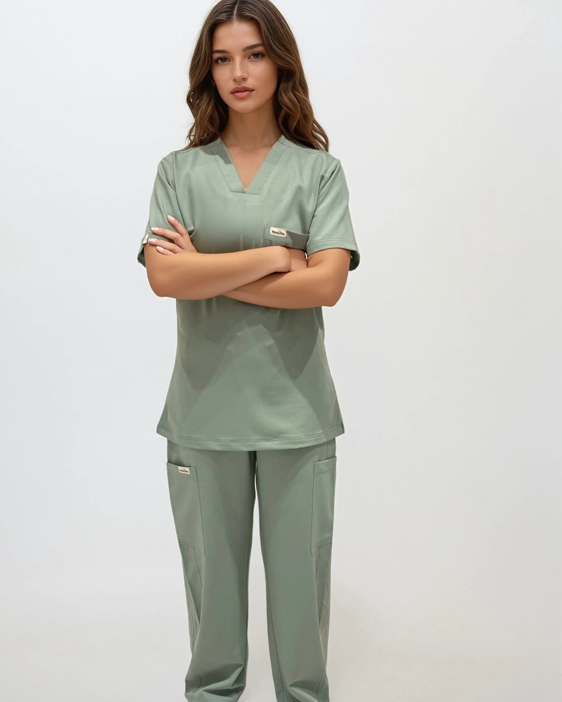 Women’s Short Sleeve Scrub Set